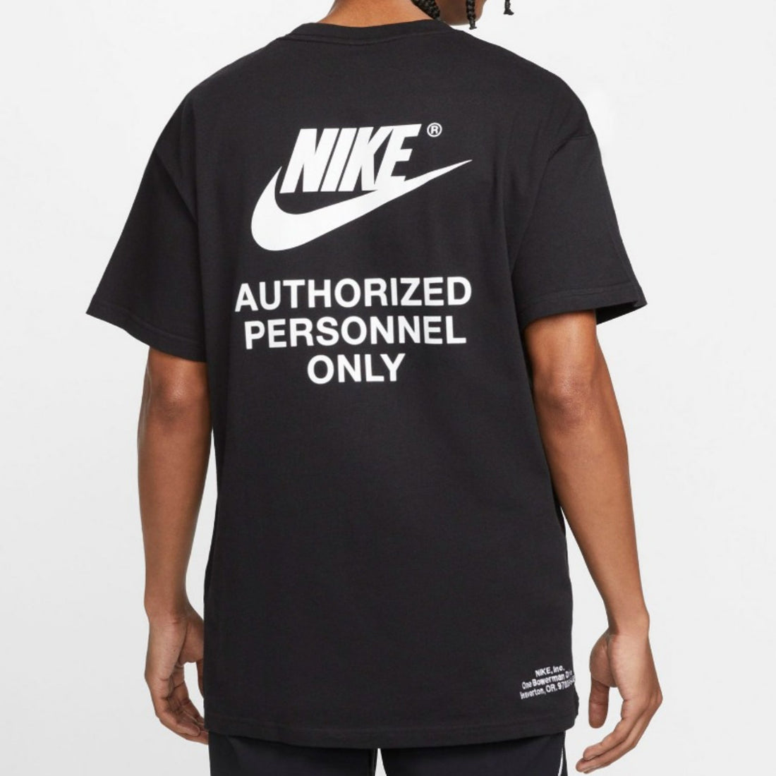 Nike Sportswear AUTHORIZED PERSONNEL ONLY Tee "Black"