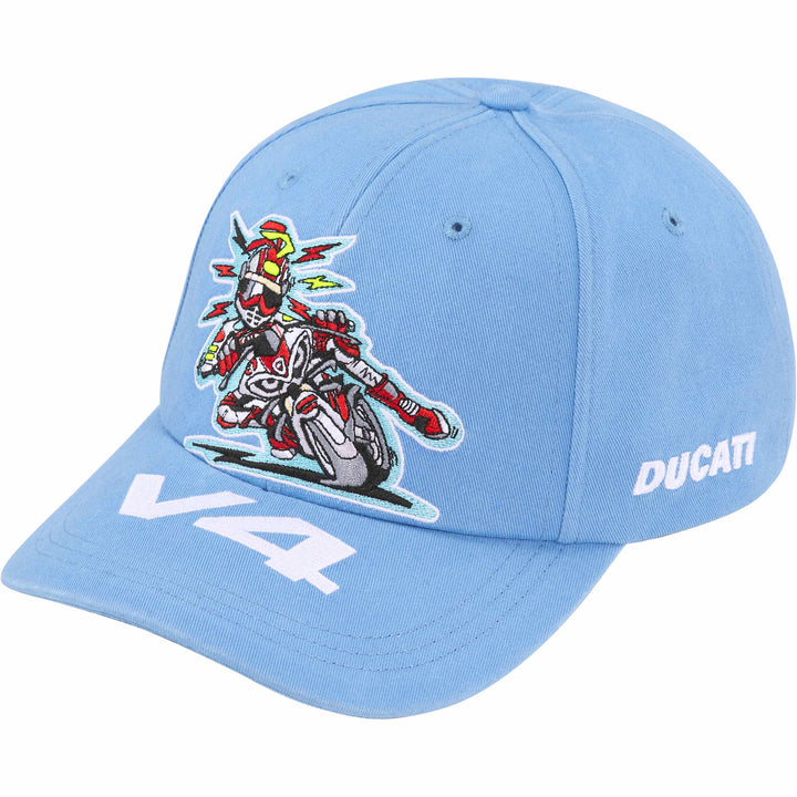 Supreme x Ducati 6-Panel "Blue"