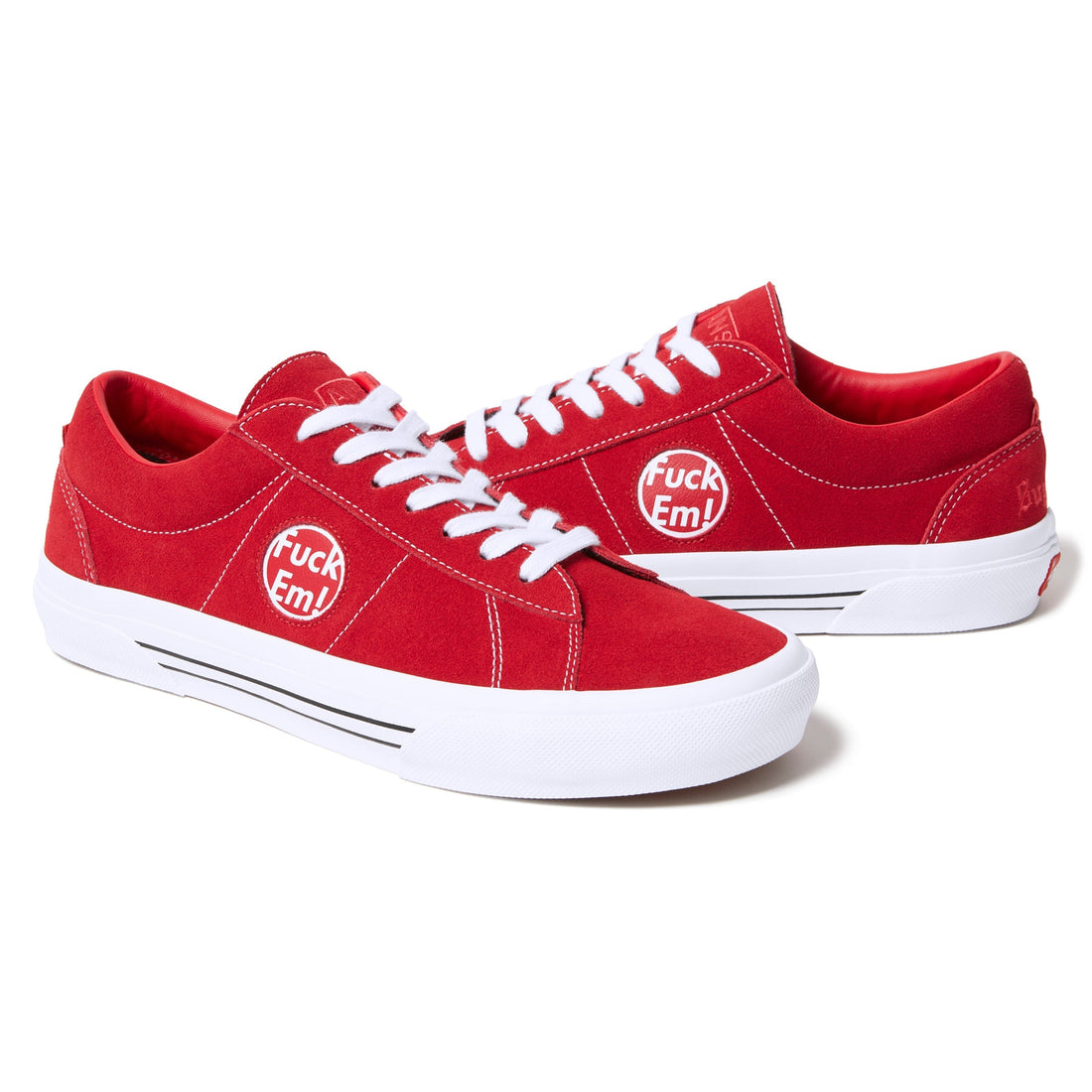 Supreme x Vans Sid Fuck Em! Pack "Red"