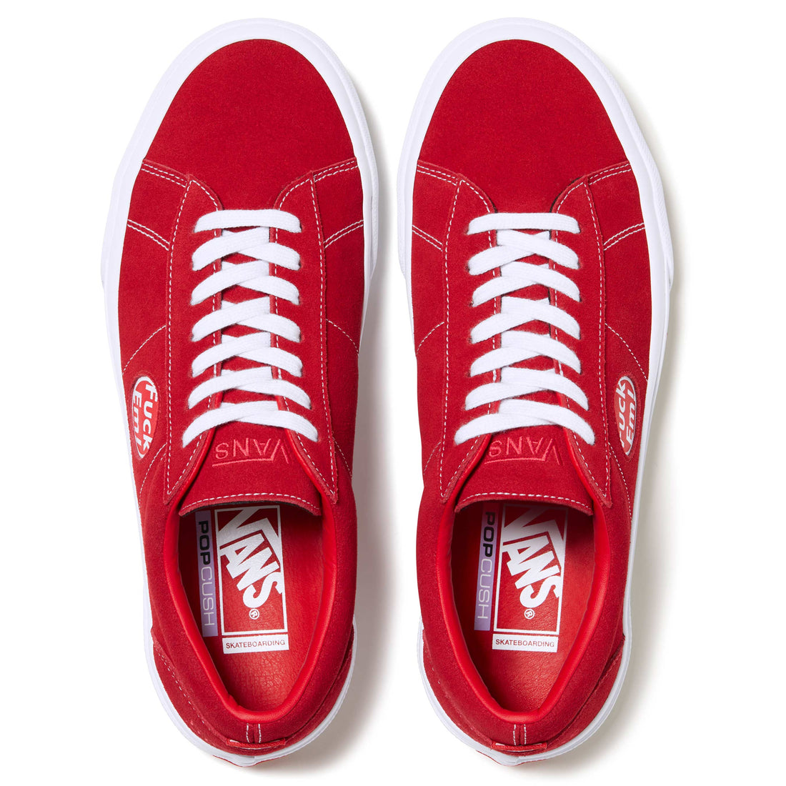 Supreme x Vans Sid Fuck Em! Pack "Red"