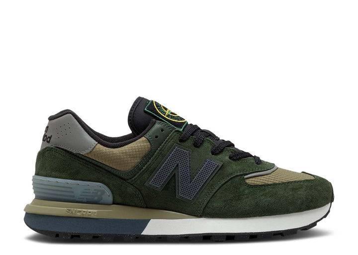 Stone Island x New Balance 574 Legacy "Dark Green"