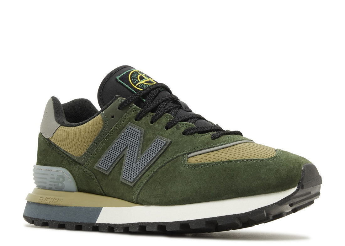 Stone Island x New Balance 574 Legacy "Dark Green"