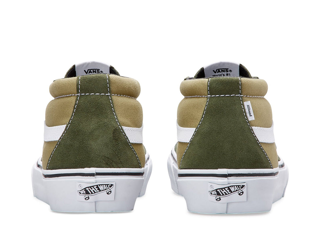 JJJJound x Vans Sk8-Mid Vault LX "Green"